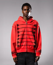 Red Emp Zip Up