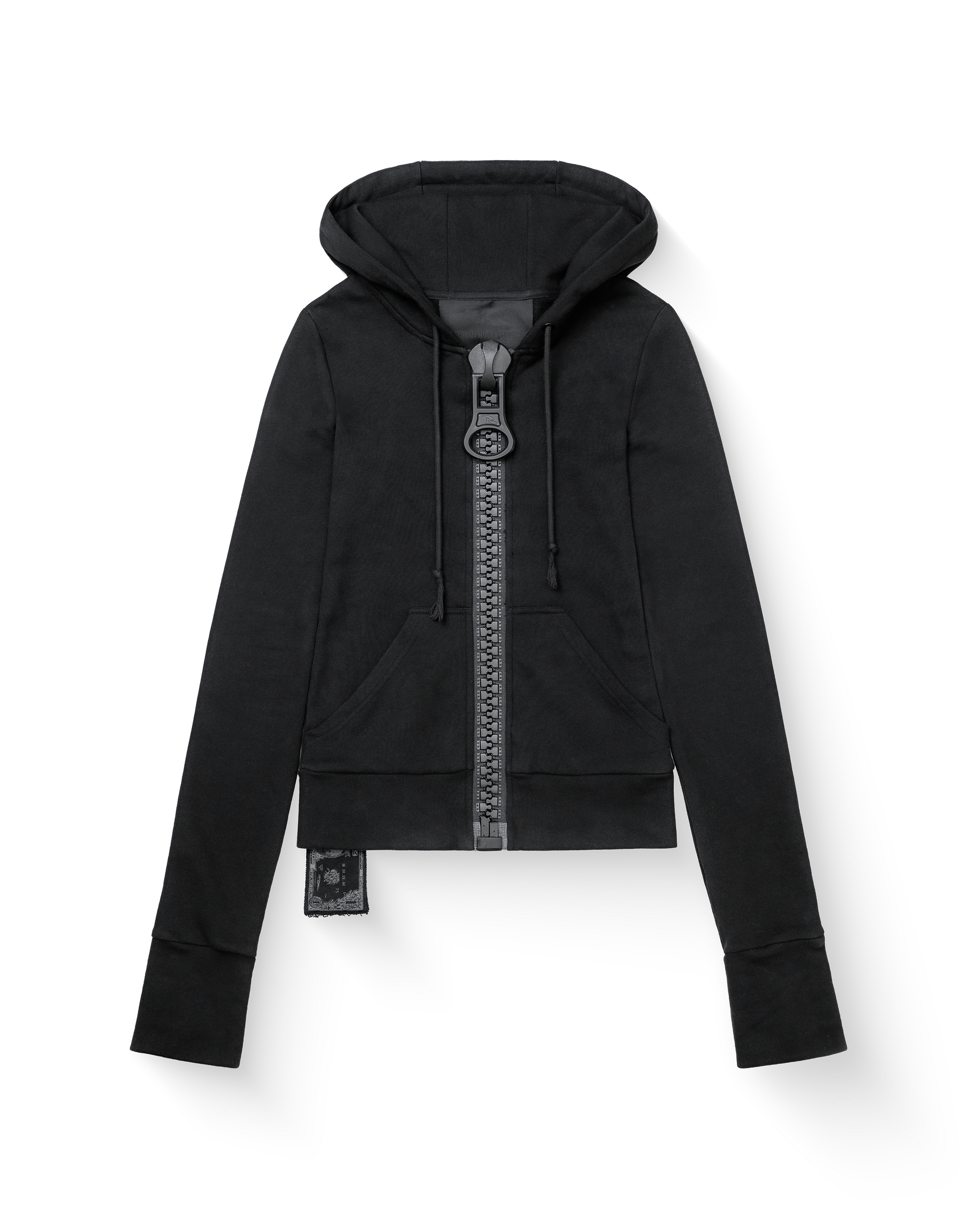 big zipper hoodie