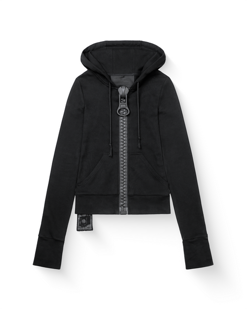 big zipper hoodie