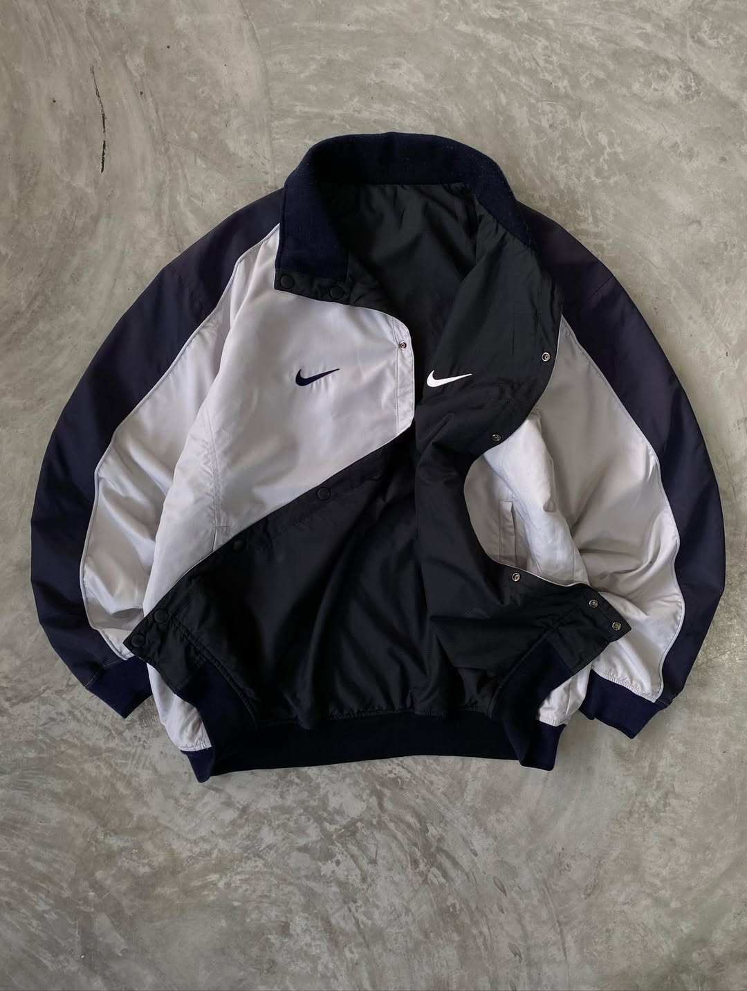 VINTAGE UNISEX NKE REVERSIBLE JACKET